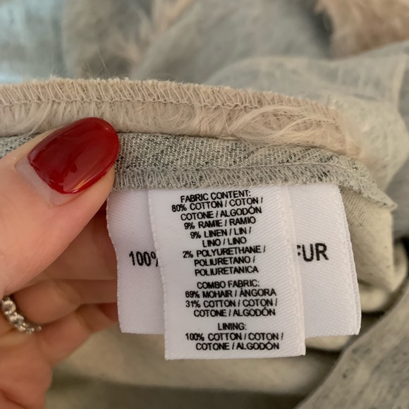 Derek Lam / 10 Crosby - faux mohair sweater with kangaroo pocket - Picture 7 of 9